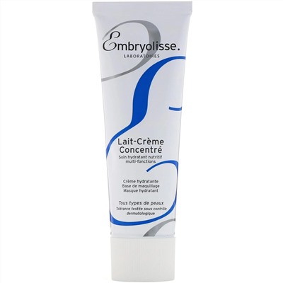 Embryolisse, Концентрированный крем-молочко, многофункциональное питательное и увлажняющее средство, 75 мл (2,54 жидк. унции)
