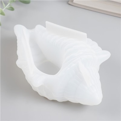 Молд силиконовый «Подсвечник ракушка» 18×12 см