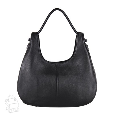 Сумка женская кожаная 6087Q black Polina&Eiterou