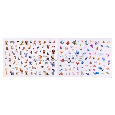 Животные. 500 наклеек