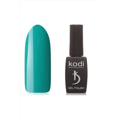 Kodi Гель-лак Бирюзово-зеленый, без перламутра и блесток, плотный, 8 мл KRISTALLER, 1107131