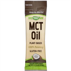 Nature's Way, Масло среднецепочечных триглицеридов, 18 пакетов, 0,5 ж. унц.(15 мл) каждый