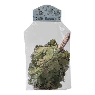 Веник для бани «Элитный», дубовый, 55 см, с обмотанной ручкой, «Добропаровъ»