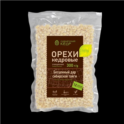 Ядро кедрового ореха / 300 г / Сибирский кедр