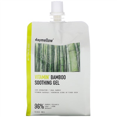 Daymellow, Vitamin, Bamboo Soothing Gel, 10.58 oz (300 g)