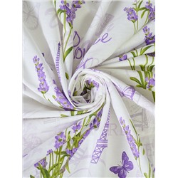 Простыня бязь на резинке - Лаванда