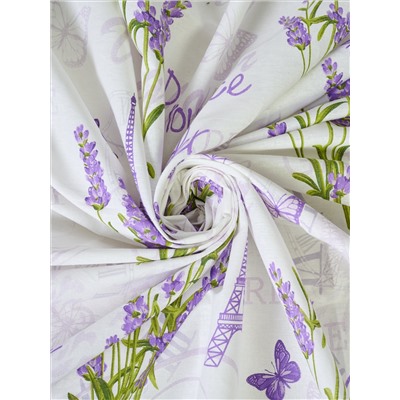 Простыня бязь на резинке - Лаванда