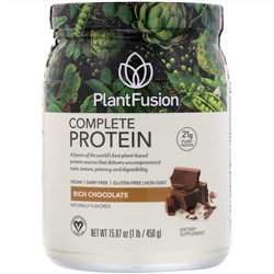 PlantFusion, Высококачественный шоколад, обогащенный полноценным белком, 1 ф. (450 г)