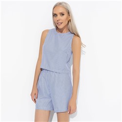 Комплект с шортами на резинке, Любоваться собой (полоска, 2 в 1)