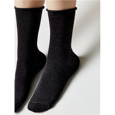 Носки женские CONTE Однотонные носки из пряжи с вискозой и кашемиром COMFORT