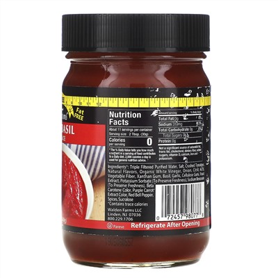Walden Farms, Marinara Sauce, Tomato & Basil, 12 oz