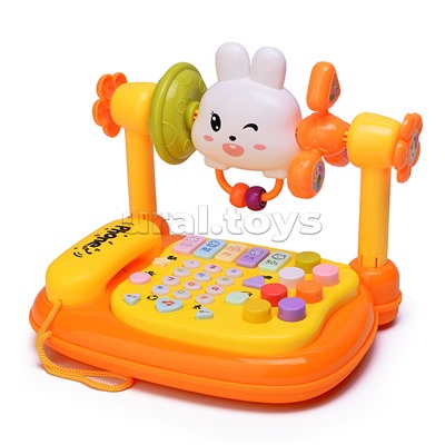 Игрушка музыкальная "Телефон-Зайчик"  в коробке
