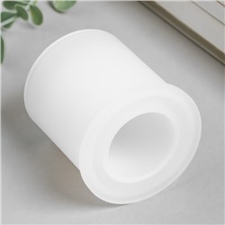 Молд силиконовый «Подсвечник цилиндр» 5.7×5.7×6.2 см