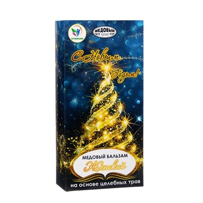 Новогодний безалкогольный алтайский медовый бальзам на травах Vitamuno «Женский», 250 мл
