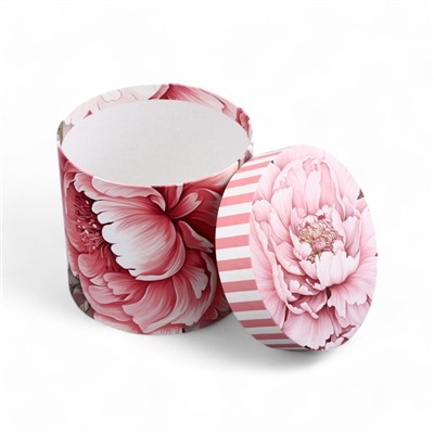 Набор шляпных коробок для цветов 5 в 1, упаковка подарочная, «Бутон», 16×14 см - 22×19.5 см