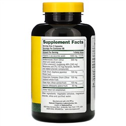Nature's Plus, Суперкомлекс витаминов С, 180 растительных капсул