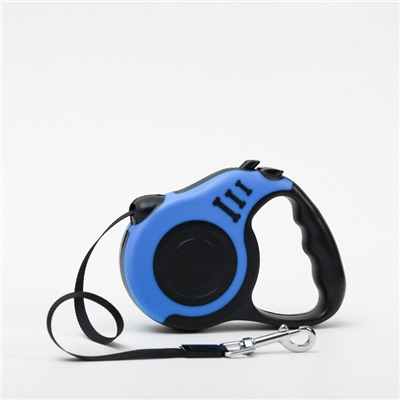 Рулетка «Зарница», 5 м, до 15 кг, чёрно-синяя