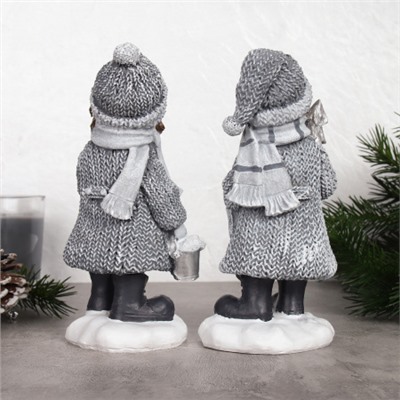 Фигурка мальчик 16 см / W840 /уп 64/Новый год