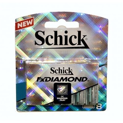 Кассеты для бритвы Schick (Wilkinson Sword) FX Diamond (8шт)