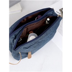 Косметичка 10х25х15 см синий / XN-019BLU /уп 150/подарок мужчине