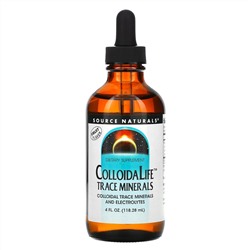 Source Naturals, Микроэлементы ColloidaLife, с фруктовым вкусом, 4 жидких унции (118,28 мл)