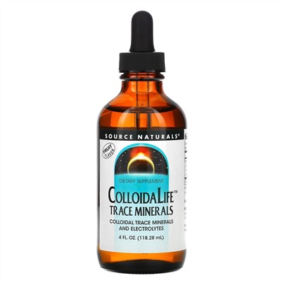 Source Naturals, Микроэлементы ColloidaLife, с фруктовым вкусом, 4 жидких унции (118,28 мл)