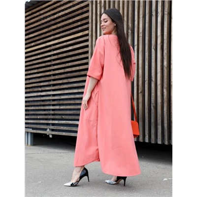 Платье "Грация" коралл