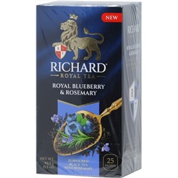 Richard. Голубика и розмарин карт.упаковка, 25 пак.