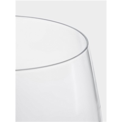 Бокалы для пива «Пион», 380 мл, набор 6 шт., стекло, прозрачные