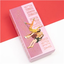 Набор новогодних женских носков «Самой красивой» размер 36-39 (23-25 см), 5 пар