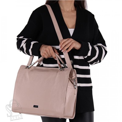 Сумка женская кожаная 98040 d.beige Velina Fabbaino-Safenta/30