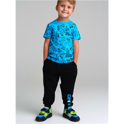 Комплект трикотажный для мальчиков: фуфайка (футболка), брюки