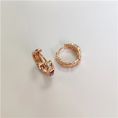 Серьги с кристаллами Swarovski