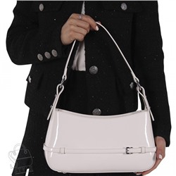 Сумка женская кожаная 1099-2TH milk white Polina&Eiterou