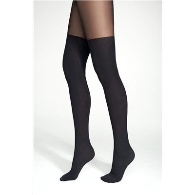 CONTE Колготки с имитацией гольфинов в рубчик CAPRICE CONTE ELEGANT, 1233867