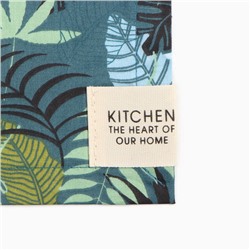 Набор салфеток «Этель. Папоротник», 30×40 см - 2 шт., 80% хлопок, 20% п/э, сатин 110 г/м²