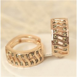 Серьги позолота  H01-3824