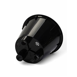 Кашпо для цветов с дренажной вставкой Rosemary, 1.6 л, d=16 см, пластиковое, бежевое