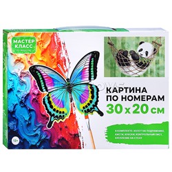 Набор для рисования "Картина по номерам 30х20 см. Пандочка"