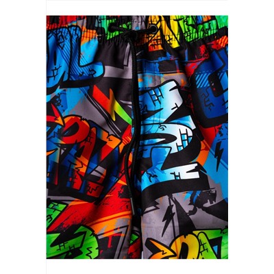 Шорты текстильные плавательные для мальчиков, средней длины PLAYTODAY, 1240807