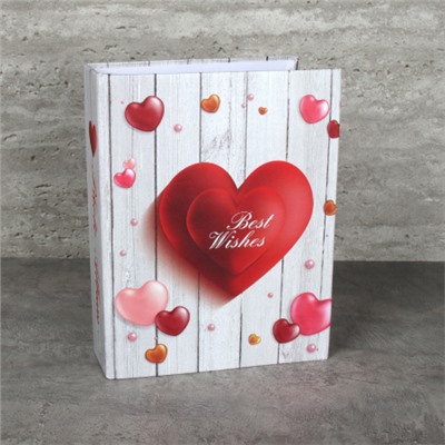 Фотоальбом 200 фото 10х15 Сердце / 9348 /уп 48/