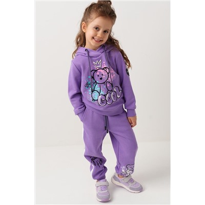 Брюки трикотажные для девочек PLAYTODAY, 1240540