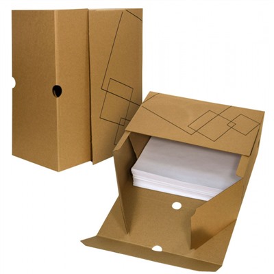 Короб архивный микрогофрокартон 150 мм  RB00150N inФОРМАТ
