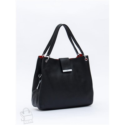 Сумка женская кожаная 98357SP black Velina Fabbaino-Safenta