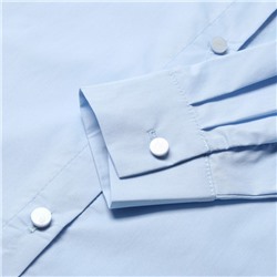 Рубашка женская MINAKU: Casual Collection, размер 44, голубая