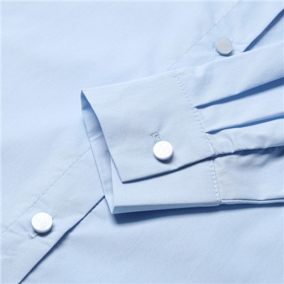 Рубашка женская MINAKU: Casual Collection, размер 44, голубая