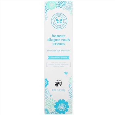 The Honest Company, крем для устранения опрелостей, 70,8 г (2,5 унции)