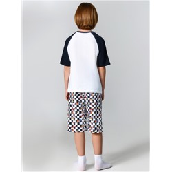 КОМПЛЕКТ ДЛЯ МАЛЬЧИКОВ (ДЖЕМПЕР, ШОРТЫ) 563340