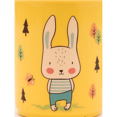 Кружка детская с декором 180 мл., жёлтая