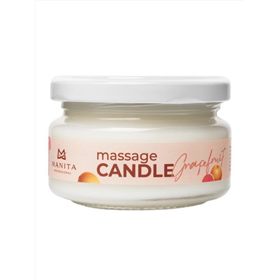 MANITA Свеча массажная / Grapefruit, 100 мл 28136